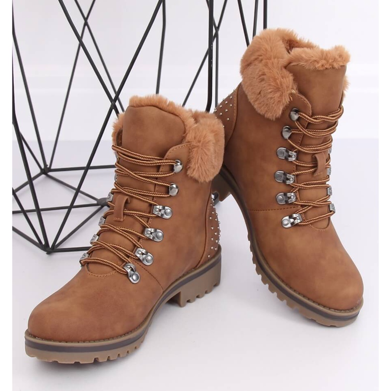 Botas camelo feminino Z172 Camel marrom 1