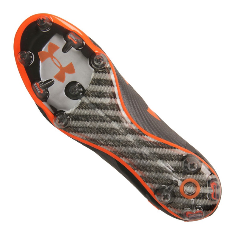 Under Armour Spotlight Fg M 3021747-101 chuteiras cinza cinza 1