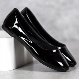 Bailarinas lacadas VICES preto 1