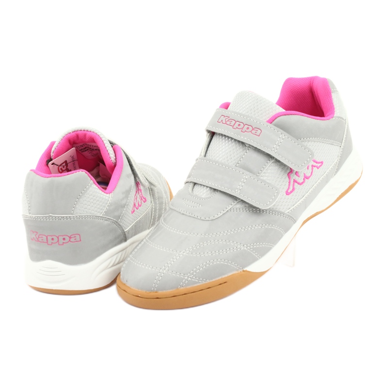 Sapatos Kappa Kickoff T Jr 260509T 1522 rosa cinza 4 Sapatos Kappa Kickoff T Jr 260509T 1522 rosa cinza 4