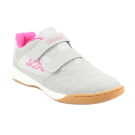Sapatos Kappa Kickoff T Jr 260509T 1522 rosa cinza 1 Sapatos Kappa Kickoff T Jr 260509T 1522 rosa cinza 1
