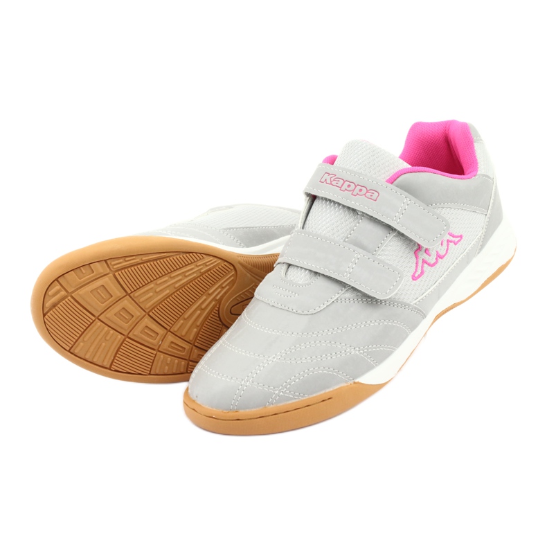 Sapatos Kappa Kickoff T Jr 260509T 1522 rosa cinza 5 Sapatos Kappa Kickoff T Jr 260509T 1522 rosa cinza 5