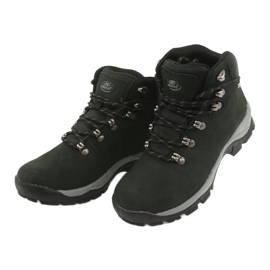 Sapatos de caminhada atados Black Atletico 57089 preto 3