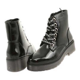 Botas atadas Sergio Leone 726 atadas preto 4 Botas atadas Sergio Leone 726 atadas preto 4