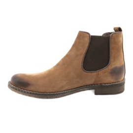 Botas Chelsea botas Badura 4754 castanho 2