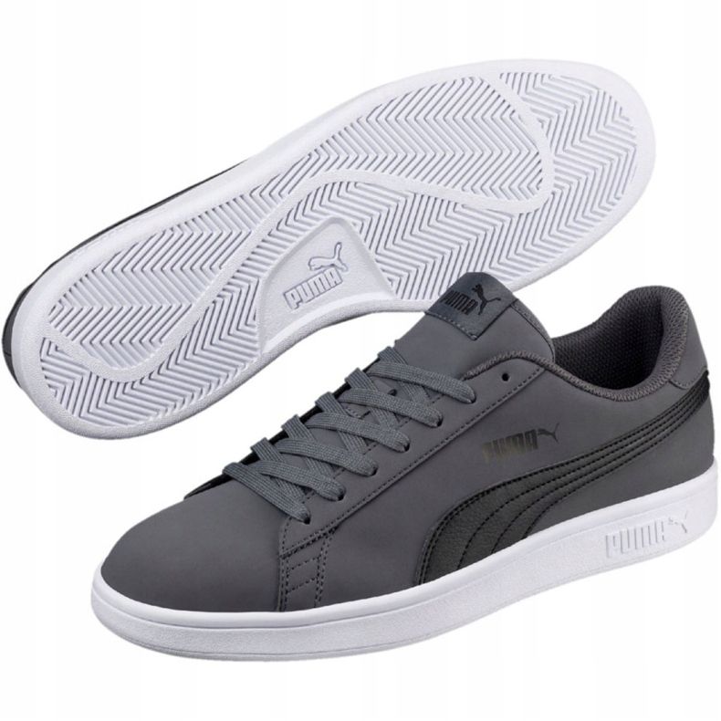 Sapatos Puma Smash v2 Buck M 365160 08 cinza 2