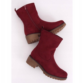 Botas no protetor de vinho marrom 8B905 vermelho 2