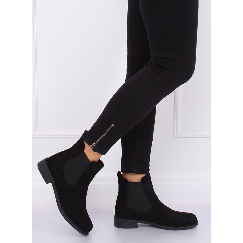 Botas pretas Jodhpur B-6856 pretas preto 2