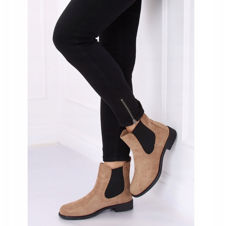 Botas Bege Jodhpur B-6856 Khaki 1