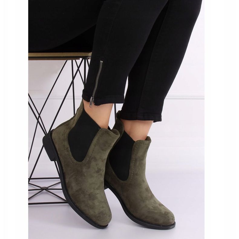 Botas Jodhpur verdes B-6856 verdes 1