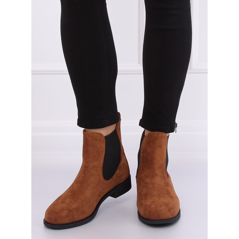 Botas marrons Jodhpur B-6856 Camel castanho 2 Botas marrons Jodhpur B-6856 Camel castanho 2