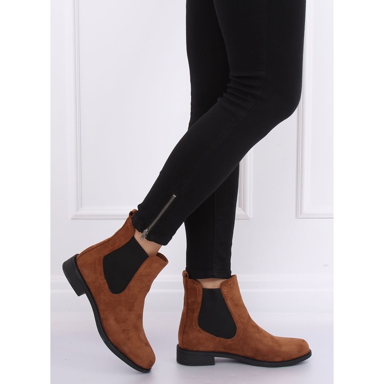 Botas marrons Jodhpur B-6856 Camel marrom 1