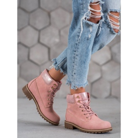 Super Me Knotted Trappers rosa 1