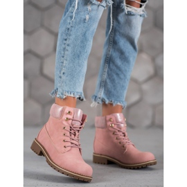 Super Me Knotted Trappers rosa 2