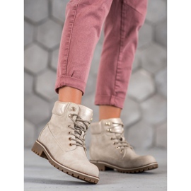 Super Me Knotted Trappers marrom 2