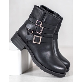 SHELOVET Botas Pretas Clássicas preto 1