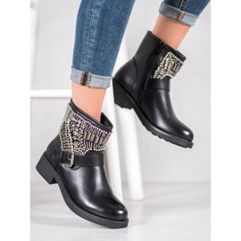 Bestelle Botas com Cristais preto 2