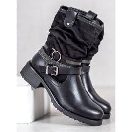 SHELOVET Botas altas pretas preto 2