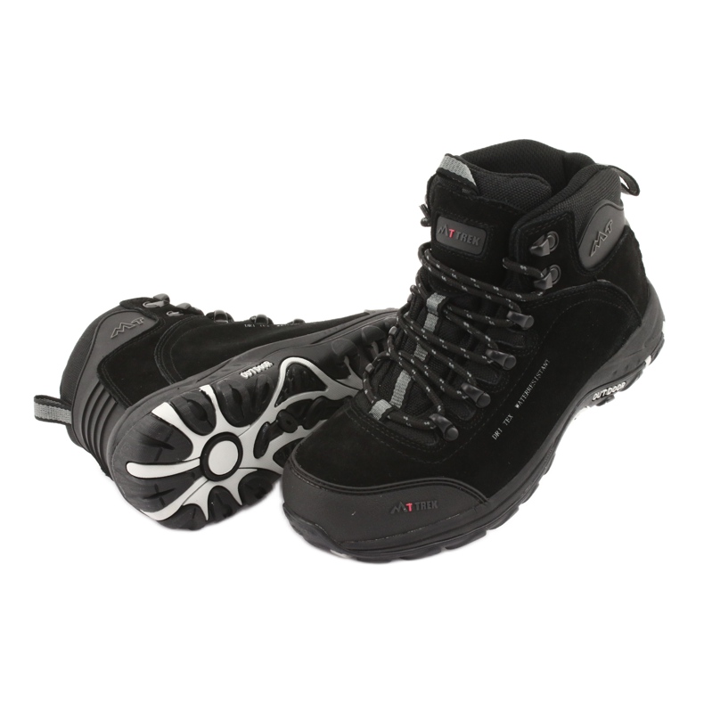 Botas de caminhada com membrana MtTrek 031 preto 4