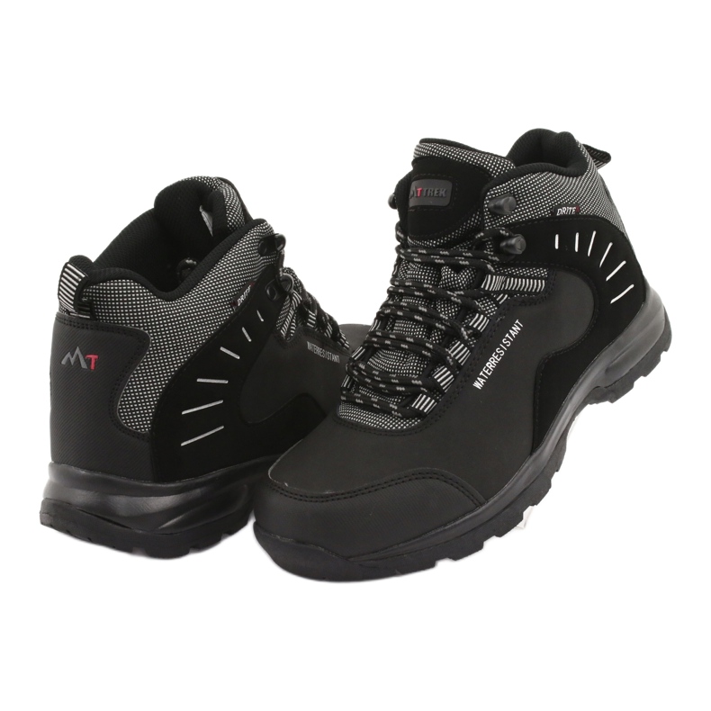 Trekking preto MtTrek 021B empatado cinza 3