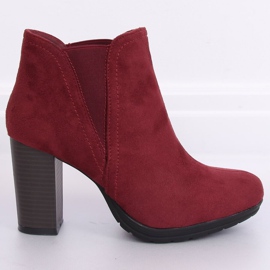 Botas de salto alto, bordô H9261 Burdeos vermelho 2 Botas de salto alto, bordô H9261 Burdeos vermelho 2