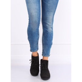 Botas pretas com salto em cunha E3265 pretas preto 1 Botas pretas com salto em cunha E3265 pretas preto 1