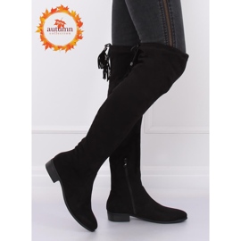 Botas pretas acima do joelho 13X993-95 pretas preto 1