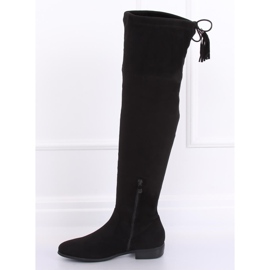 Botas pretas acima do joelho 13X993-95 pretas preto 2
