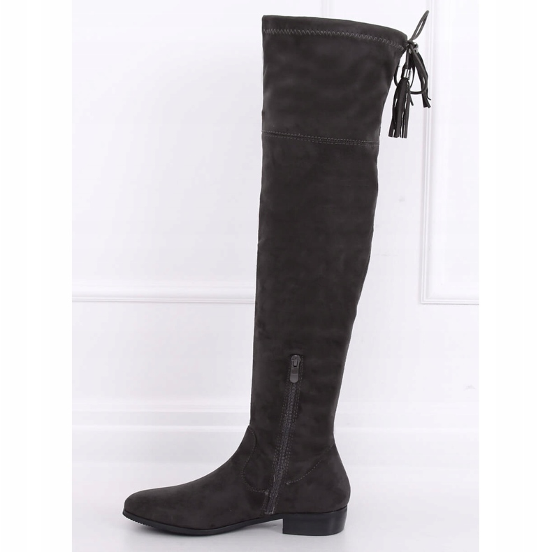 Botas achatadas cinza 13X993-95 Cinza escuro 1