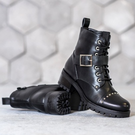 Seastar Trabalhadores com fivela decorativa preto 1 Seastar Trabalhadores com fivela decorativa preto 1