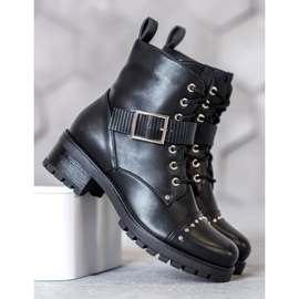 Seastar Trabalhadores com fivela decorativa preto 2 Seastar Trabalhadores com fivela decorativa preto 2