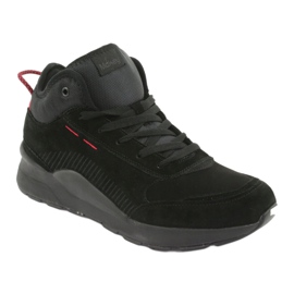 McKey High Sports Sports Sports Black Suede 1068 preto 1