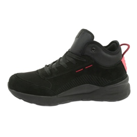McKey High Sports Sports Sports Black Suede 1068 preto 2