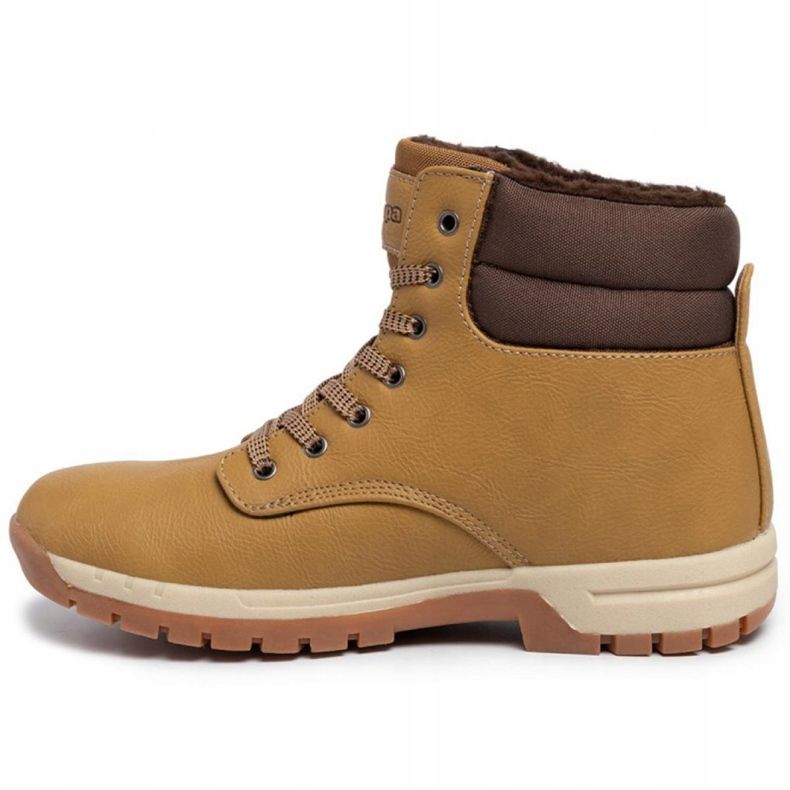 Botas de inverno Kappa Woak M 242780 4150 marrom 2