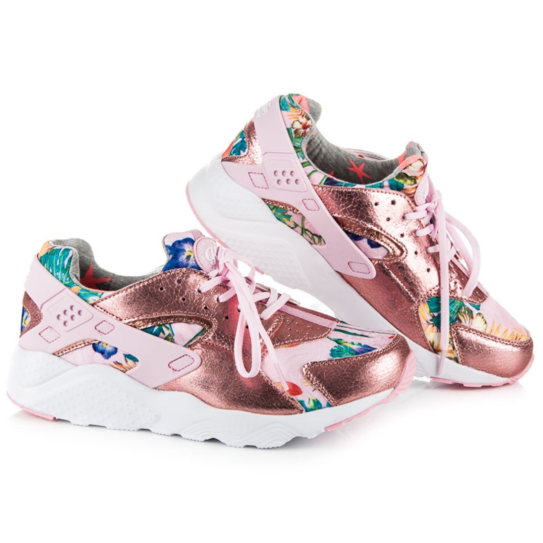 Kylie Sapatos Femininos Elegantes rosa 1