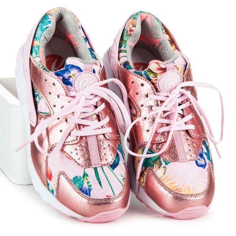 Kylie Sapatos Femininos Elegantes rosa 2