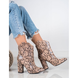 Botas de cowboy VICES castanho 1