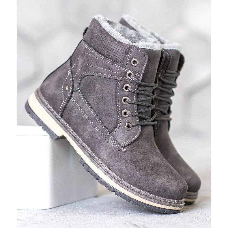 SHELOVET Caçadores de esportes cinza 1