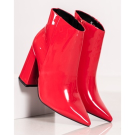 Seastar Botas lacadas vermelhas vermelho 2