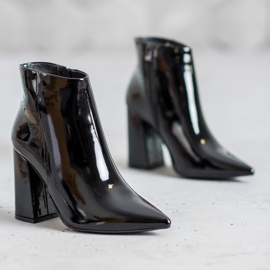 Seastar Botas pretas laqueadas preto 1