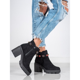 Seastar Botas na plataforma preto 1