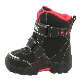 American Club Botas americanas com membrana RL35 preta preto vermelho 2