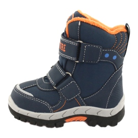 American Club Botas americanas com membrana RL35 azul marinho azul-marinho laranja 2