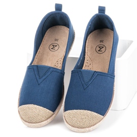 Mckeylor alpargatas bailarinas azul 2