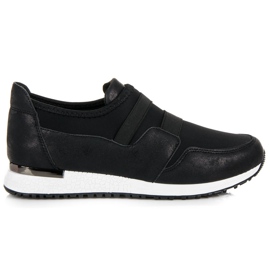 Sergio Todzi Sapatos femininos sem salto preto 2