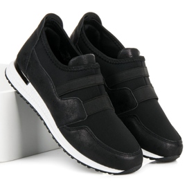 Sergio Todzi Sapatos femininos sem salto preto 1