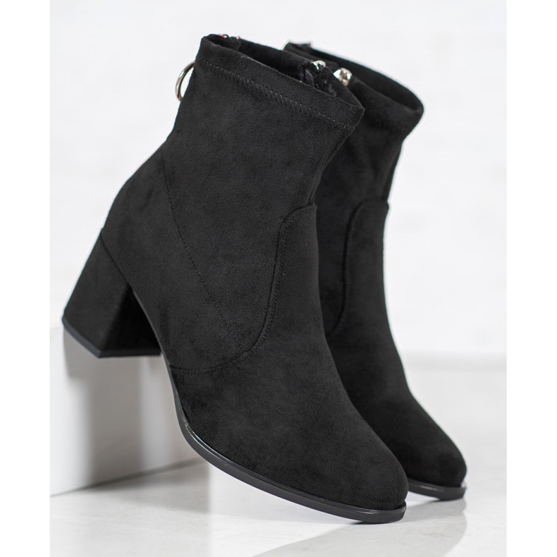 Goodin Botas Com Zíper Decorativo preto 1