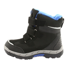 Botas softshell Black American Club HL20 com membrana preto azul 2 Botas softshell Black American Club HL20 com membrana preto azul 2