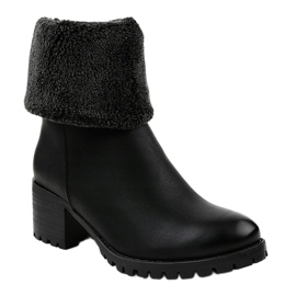 Botas pretas isoladas 5165 preto 1
