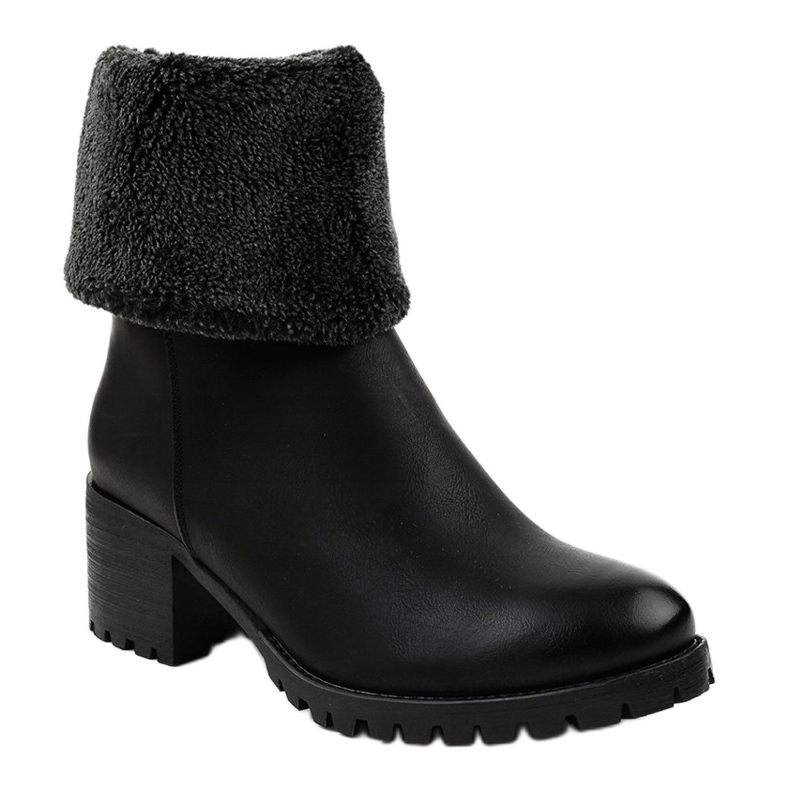 Botas pretas isoladas 5165 preto 1